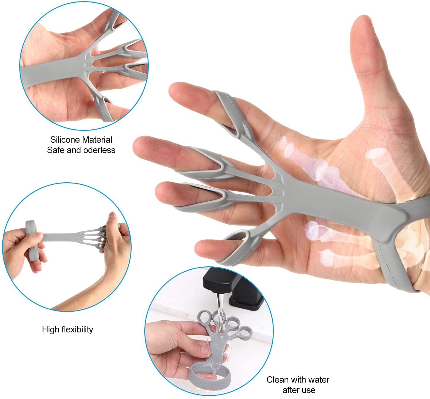 Silicone Stretcher Finger Exercise